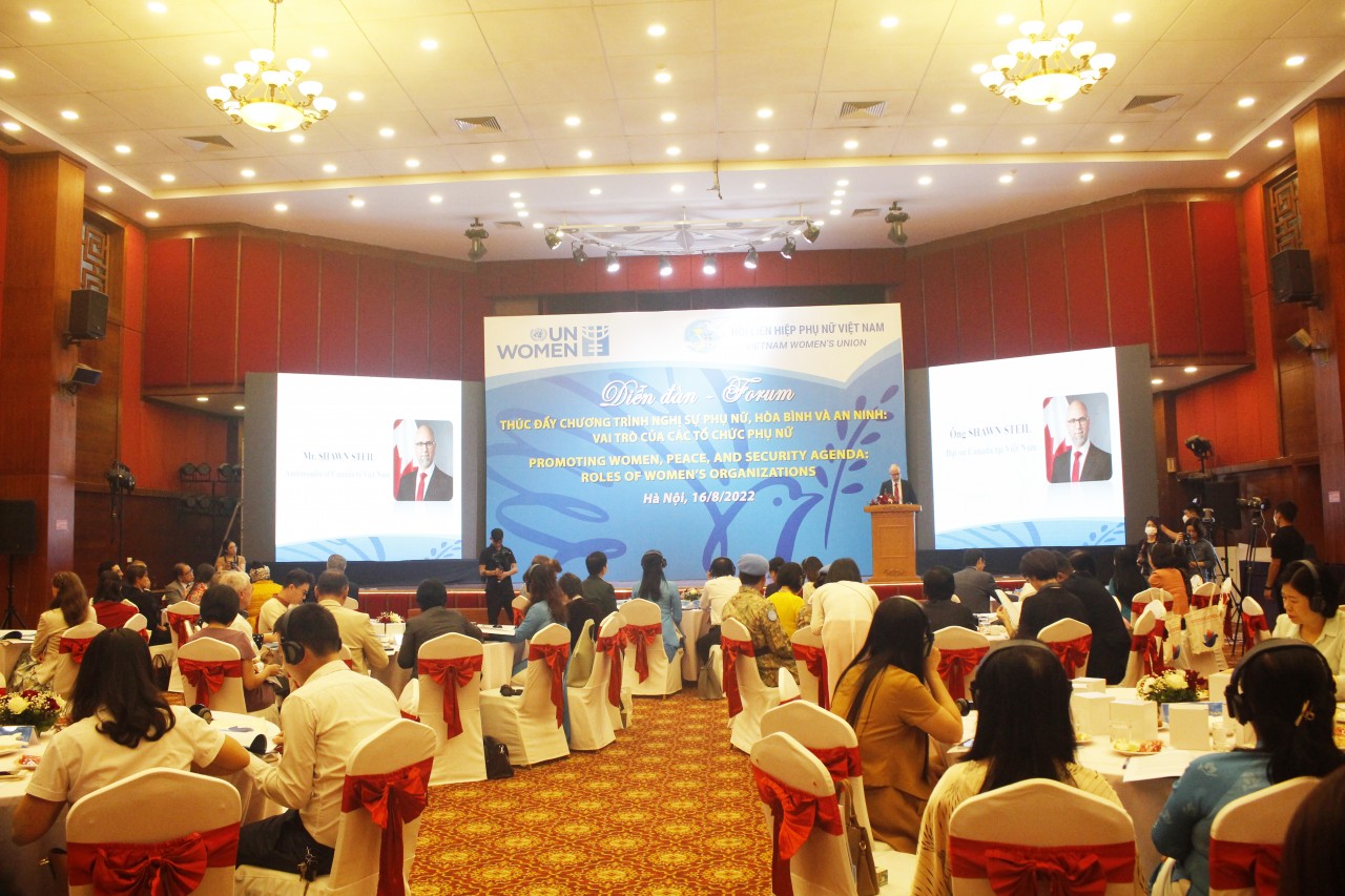 Thúc đẩy chương trình nghị sự phụ nữ, hòa bình và an ninh Thúc đẩy chương trình nghị sự phụ nữ, hòa bình và an ninh