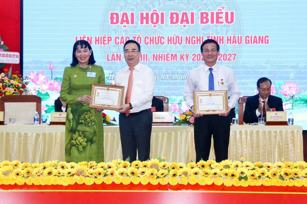 Liên hiệp các tổ chức hữu nghị Hậu Giang: Phát huy tốt vai trò đối ngoại nhân dân tại địa phương Liên hiệp các tổ chức hữu nghị Hậu Giang: Phát huy tốt vai trò đối ngoại nhân dân tại địa phương