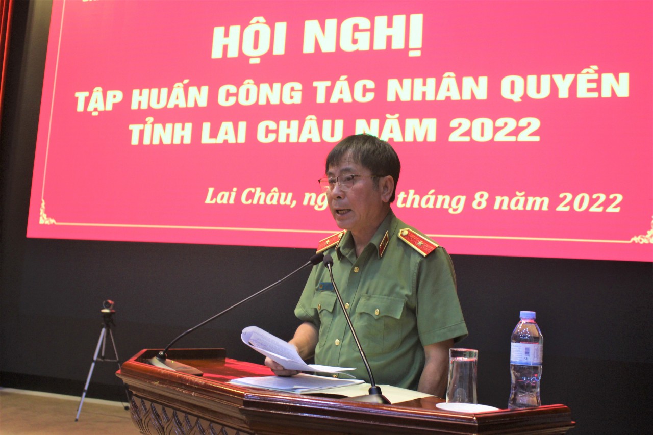 Lai Châu đẩy mạnh tập huấn về công tác nhân quyền Lai Châu đẩy mạnh tập huấn về công tác nhân quyền