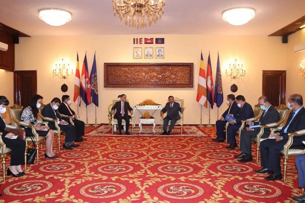 Vietnamese Senior Party Official Visit Phnom Penh