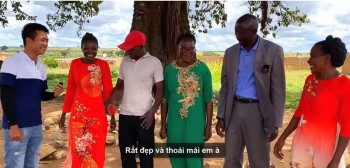 Young Vietnamese's Journey to Spread National Cultural Values ​​in Africa