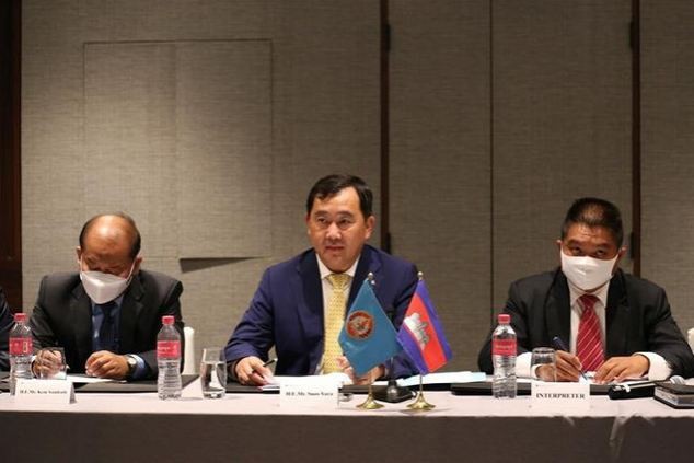 Representative of the Cambodian People's Party External Relations Commission, Sous Yara. Photo: VNA Representative of the Cambodian People's Party External Relations Commission, Sous Yara. Photo: VNA