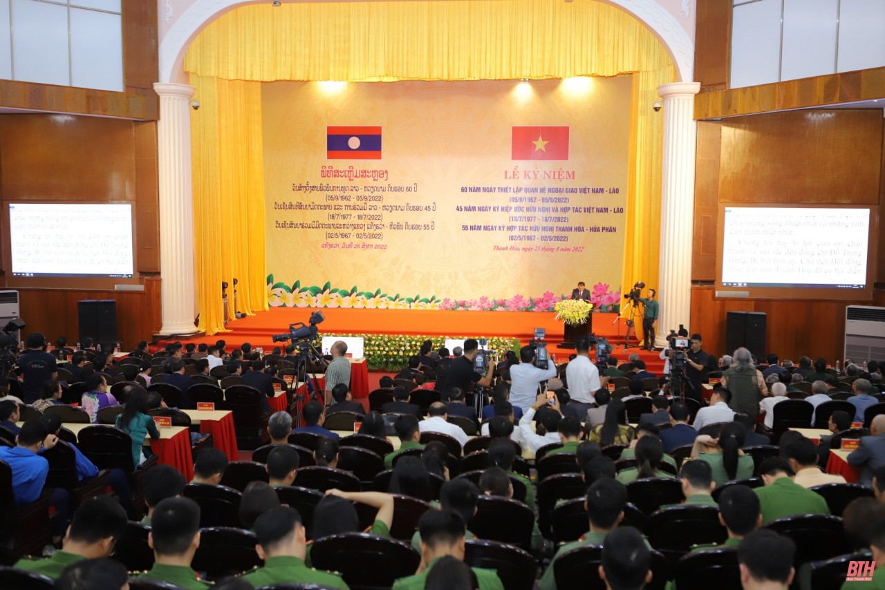 Toàn cảnh buổi lễ (Ảnh: Báo Thanh Hóa). Toàn cảnh buổi lễ (Ảnh: Báo Thanh Hóa).