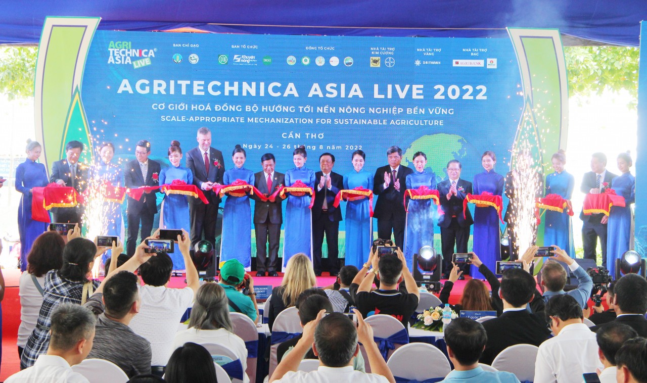 Cần Thơ: Khai mạc sự kiện Agritechnica Asia Live 2022 Cần Thơ: Khai mạc sự kiện Agritechnica Asia Live 2022