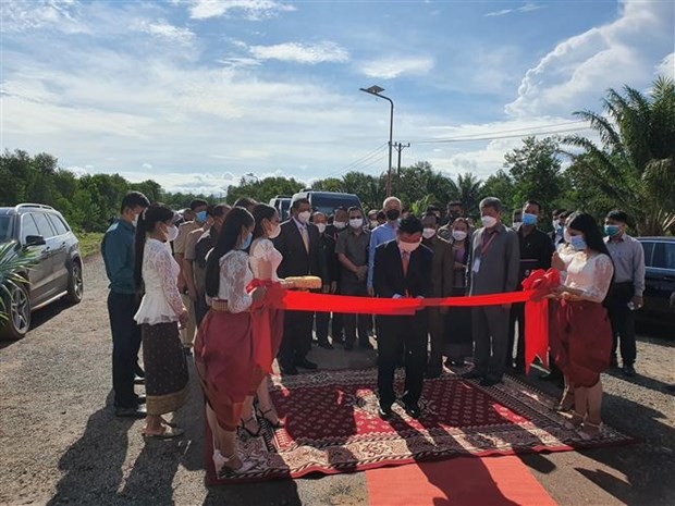 A drug treatment and rehabilitation centre was inaugurated in Cambodia’s coastal province of Preah Sihanouk on March 22, with part of its funding presented by Vietnam. Photo: VNA A drug treatment and rehabilitation centre was inaugurated in Cambodia’s coastal province of Preah Sihanouk on March 22, with part of its funding presented by Vietnam. Photo: VNA