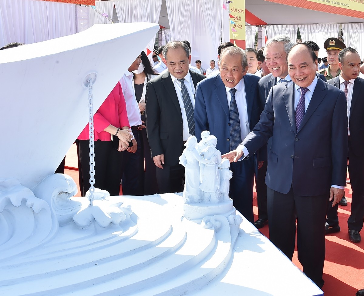 Khởi công Khu lưu niệm đồng bào, chiến sỹ miền Nam tập kết ra Bắc tại Thanh Hóa Khởi công Khu lưu niệm đồng bào, chiến sỹ miền Nam tập kết ra Bắc tại Thanh Hóa