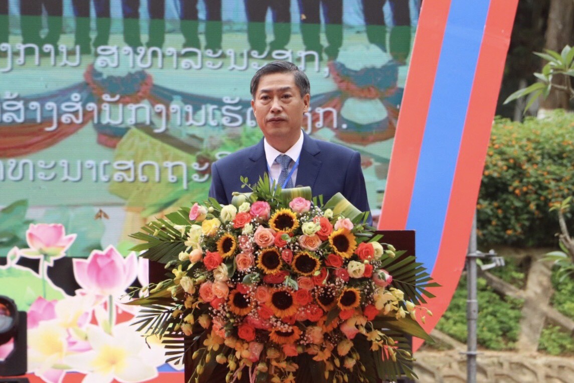 Ông Nguyễn Hữu Đông, Bí thư tỉnh uỷ Sơn La phát biểu (Ảnh: Quốc Khánh). Ông Nguyễn Hữu Đông, Bí thư tỉnh uỷ Sơn La phát biểu (Ảnh: Quốc Khánh).