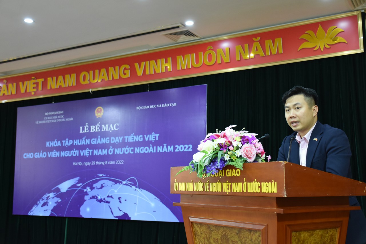 Bế mạc khóa tập huấn giảng dạy tiếng Việt: Bế mạc khóa tập huấn giảng dạy tiếng Việt: