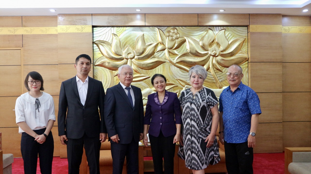 VUFO, Hội Hữu nghị Uzbekistan – Việt Nam tiếp tục phát triển quan hệ giao lưu nhân dân Việt Nam – Uzbekistan tiếp tục phát triển quan hệ ngoại giao nhân dân