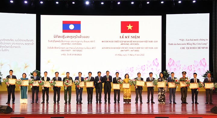 Đà Nẵng tổ chức kỷ niệm 60 năm Ngày thiết lập quan hệ ngoại giao Việt Nam - Lào Đà Nẵng tổ chức kỷ niệm 60 năm Ngày thiết lập quan hệ ngoại giao Việt Nam - Lào