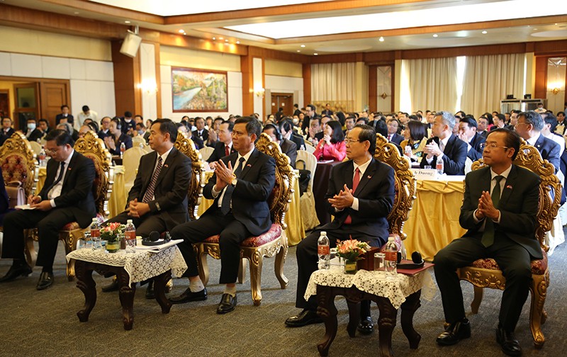 Quang cảnh buổi làm việc (Ảnh: Báo Quảng Bình). Quang cảnh buổi làm việc (Ảnh: Báo Quảng Bình).