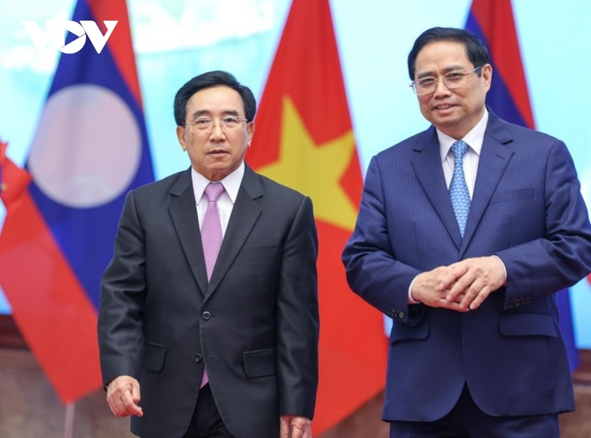 Tròn 60 năm quan hệ hữu nghị vĩ đại, đoàn kết đặc biệt Việt- Lào Tròn 60 năm quan hệ hữu nghị vĩ đại, đoàn kết đặc biệt Việt- Lào