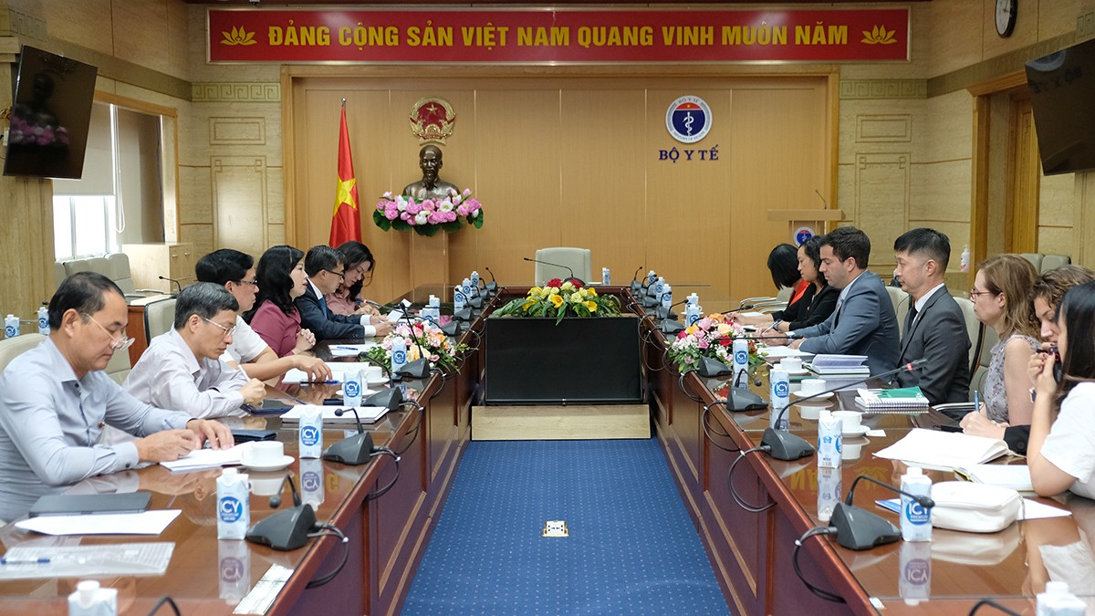 Việt Nam - Hoa Kỳ tăng cường hợp tác y tế Việt Nam - Hoa Kỳ tăng cường hợp tác y tế