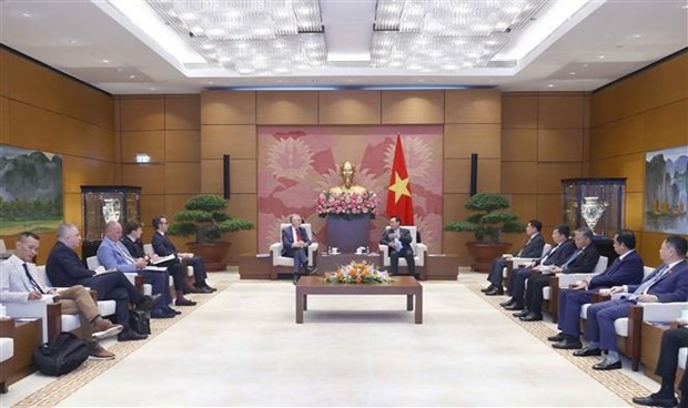 NA Chairman Receives European Parliament's Intl Trade Chief NA Chairman Receives European Parliament's Intl Trade Chief