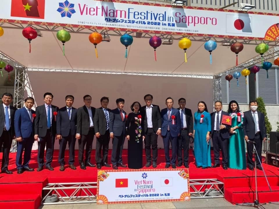 Những sắc màu rực rỡ tại Lễ hội Việt Nam tại Sapporo 2022