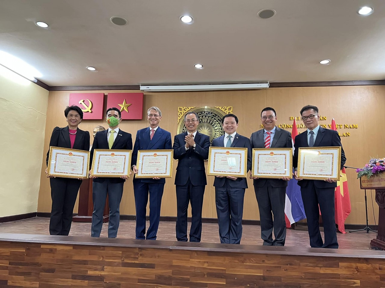 Thai Friendship Association, Corporations Thanked for Supporting Vietnam's Covid fight Thai Friendship Association, Corporations Thanked for Supporting Vietnam's Covid fight
