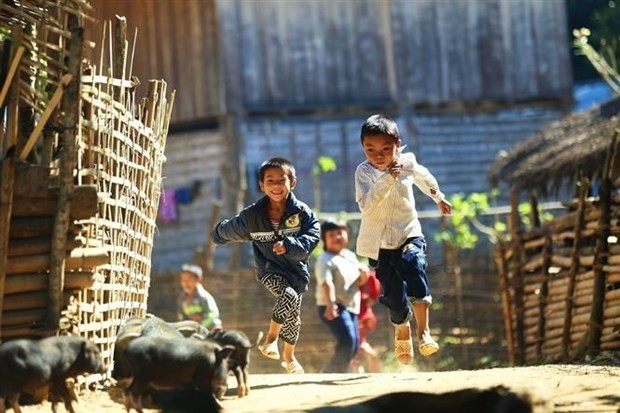 Trẻ em vùng cao. (Ảnh minh họa. Nguồn: TTXVN) Trẻ em vùng cao. (Ảnh minh họa. Nguồn: TTXVN)