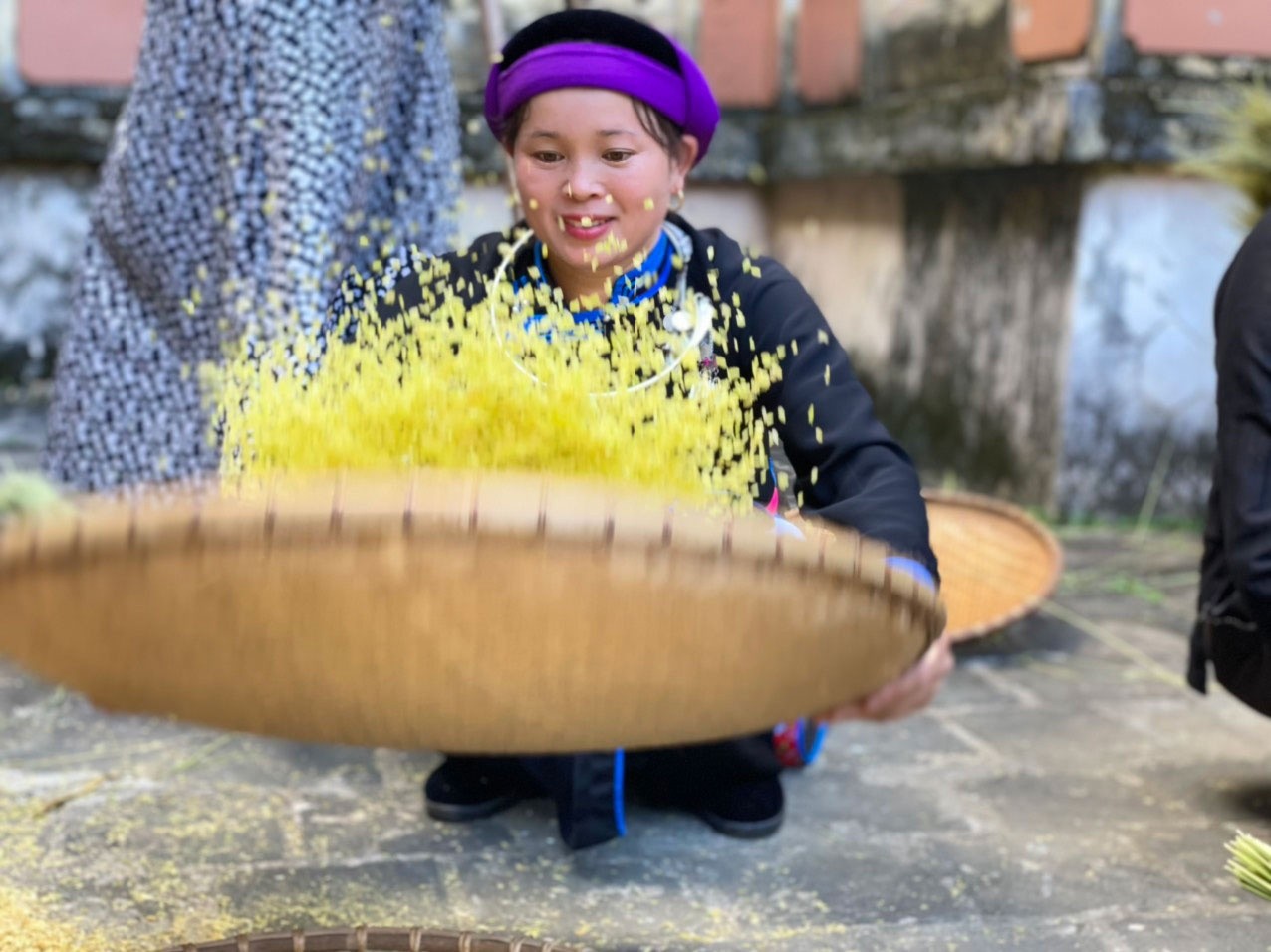 Chọn hương cốm mở đầu cho Festival cao nguyên trắng Bắc Hà Chọn hương cốm mở đầu cho Festival cao nguyên trắng Bắc Hà