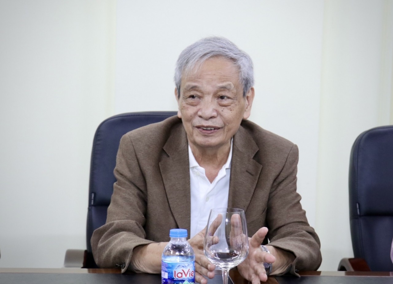 Ông Tạ Quang Ngọc, Chủ tịch Hội hữu nghị Việt Nam - Thái Lan phát biểu tại buổi làm việc (Ảnh: Thu Hà). Ông Tạ Quang Ngọc, Chủ tịch Hội hữu nghị Việt Nam - Thái Lan phát biểu tại buổi làm việc (Ảnh: Thu Hà).