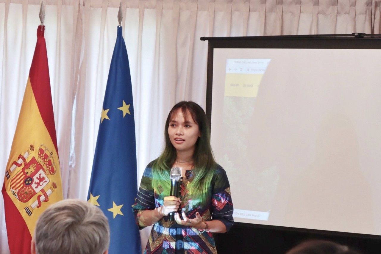 Bà Trang Nguyễn, nhà sáng lập WildAct Vietnam (Ảnh: Hạnh Trần). Bà Trang Nguyễn, nhà sáng lập WildAct Vietnam (Ảnh: Hạnh Trần).