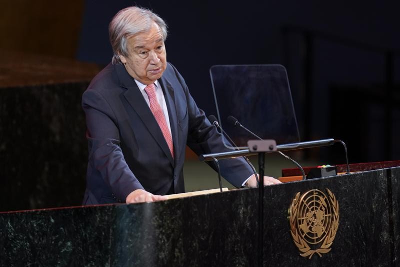 Tổng thư ký LHQ Antonio Guterres (Seth Wenig/AP)Ảnh: Tổng thư ký LHQ Antonio Guterres (Seth Wenig/AP)Ảnh: