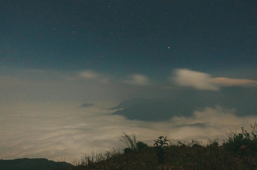 Amazing Milky Way From Cu Nhu San Mountain Amazing Milky Way From Cu Nhu San Mountain