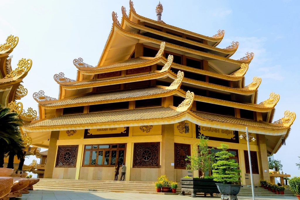 Chánh điện ở giữa là trung tâm của pháp viện Minh Đăng Quang (Ảnh: KT). Chánh điện ở giữa là trung tâm của pháp viện Minh Đăng Quang (Ảnh: KT).
