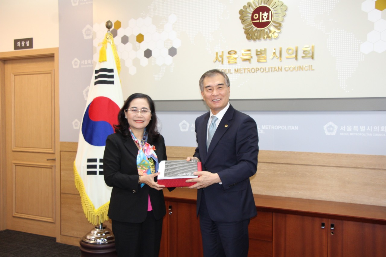 Thúc đẩy mạnh mẽ hơn mối quan hệ hợp tác TPHCM - TP Seoul Thúc đẩy mạnh mẽ hơn mối quan hệ hợp tác TPHCM - TP Seoul