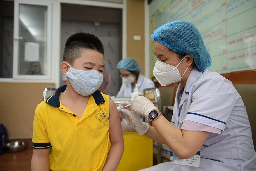More than 16.5 million doses of COVID-19 vaccines have been administered to children aged five to 12. Photo: SK&DS More than 16.5 million doses of COVID-19 vaccines have been administered to children aged five to 12. Photo: SK&DS