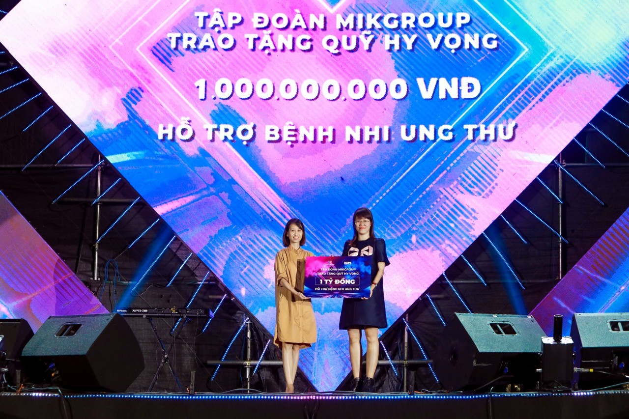 MIKGroup ủng hộ 1 tỷ đồng cho bệnh nhi ung thư MIKGroup ủng hộ 1 tỷ đồng cho bệnh nhi ung thư