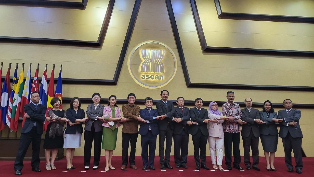 Delegates attend the 68th Initiative for ASEAN Integration (IAI) Task Force meeting. Photo: VNA Delegates attend the 68th Initiative for ASEAN Integration (IAI) Task Force meeting. Photo: VNA
