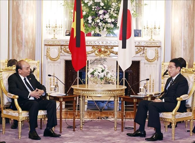 Chủ tịch nước Nguyễn Xuân Phúc hội kiến Chủ tịch Hạ viện Nhật Bản Chủ tịch nước Nguyễn Xuân Phúc hội kiến Chủ tịch Hạ viện Nhật Bản