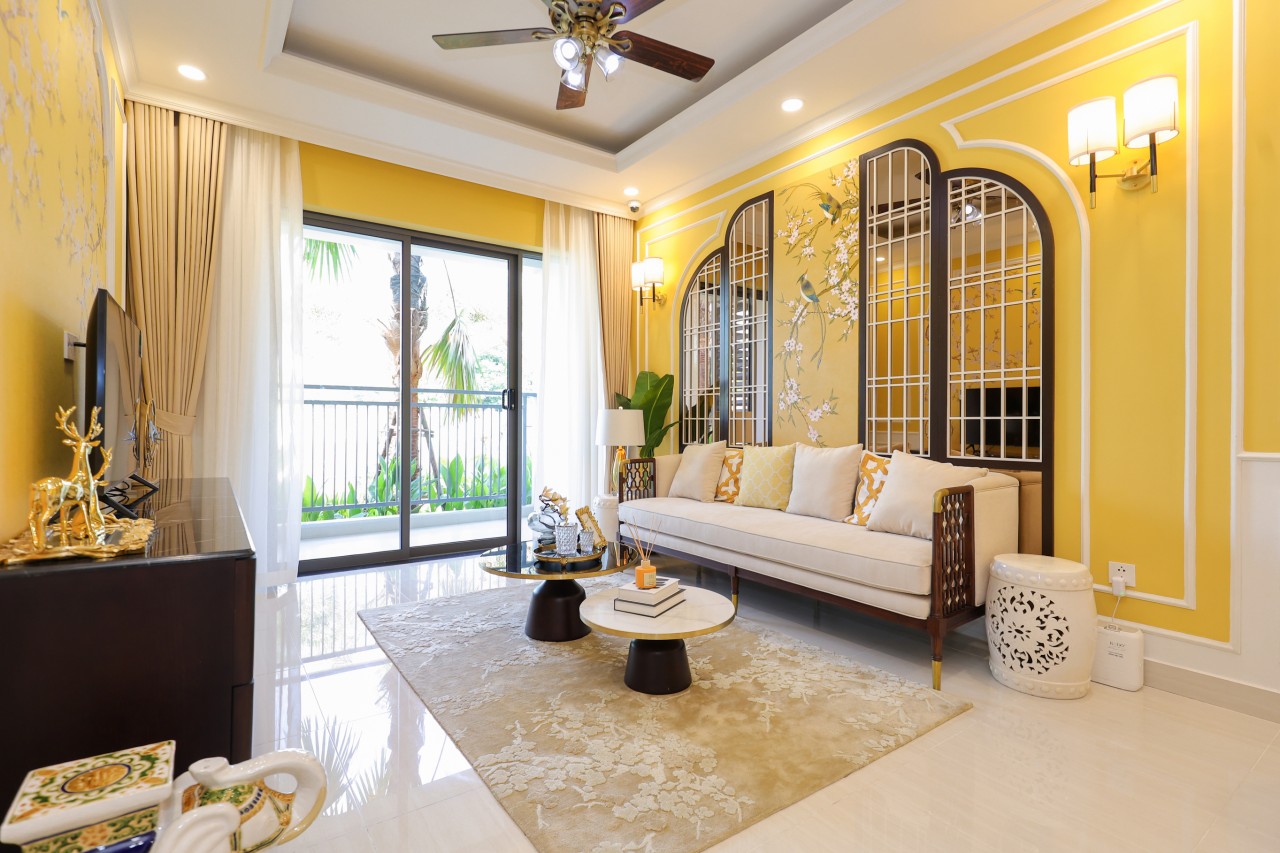 Không gian rộng thoáng trong căn hộ Hanoi Melody Residences. Không gian rộng thoáng trong căn hộ Hanoi Melody Residences.
