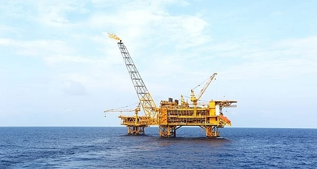 An oil rig of Vietnam in the South China Sea. Photo: PetroVietnam An oil rig of Vietnam in the South China Sea. Photo: PetroVietnam