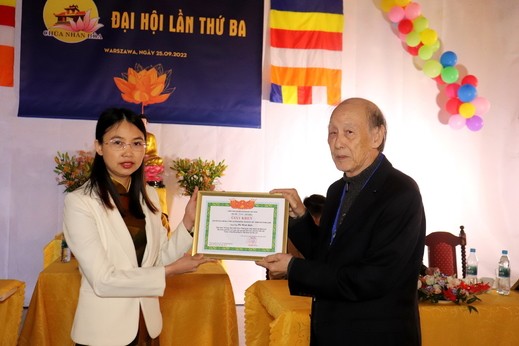 Đại hội lần thứ III Trung tâm Phật giáo Việt Nam tại Ba Lan Đại hội lần thứ III Trung tâm Phật giáo Việt Nam tại Ba Lan