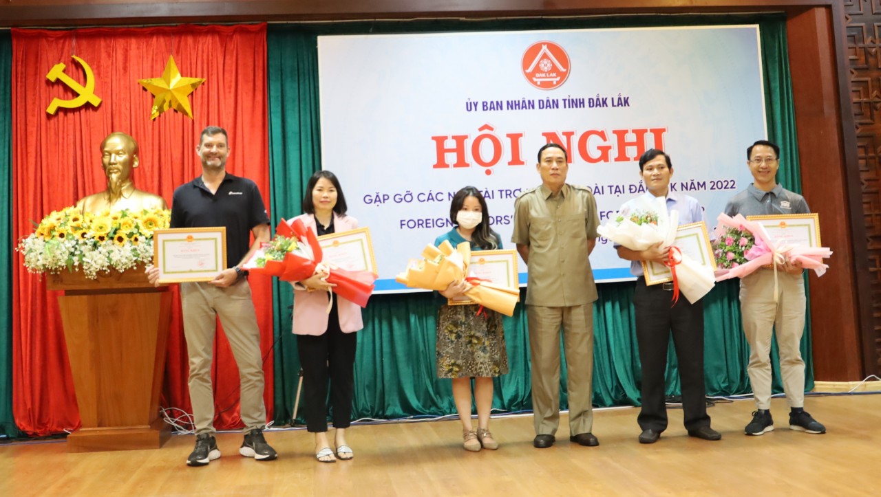 Tỉnh Đắk Lắk thúc đẩy quan hệ hợp tác với các đối tác, tổ chức nước ngoài Tỉnh Đắk Lắk thúc đẩy quan hệ hợp tác với các đối tác, tổ chức nước ngoài