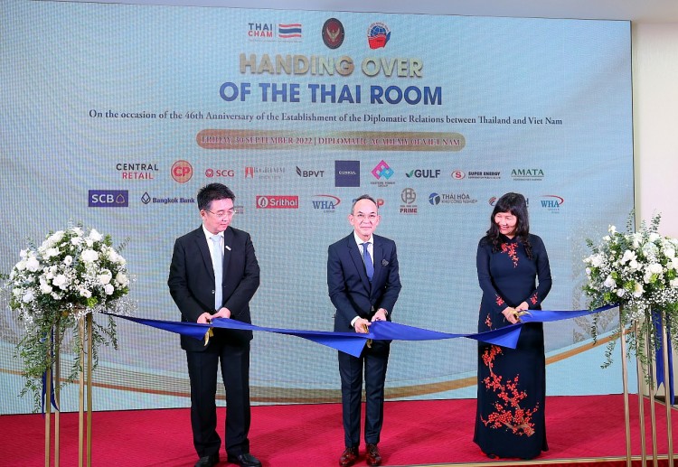 Khánh thành Phòng Thái Lan tại Học viện Ngoại giao Việt Nam Khánh thành Phòng Thái Lan tại Học viện Ngoại giao Việt Nam