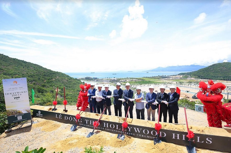 Groundbreaking ceremony of Hollywood Hills subdivision at MerryLand Quy Nhon Groundbreaking ceremony of Hollywood Hills subdivision at MerryLand Quy Nhon