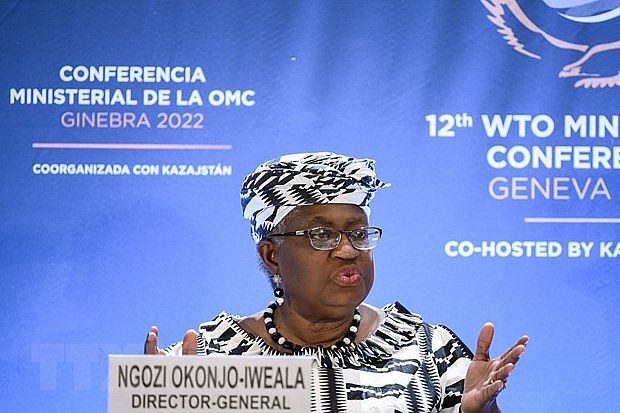 WTO hạ dự báo tăng trưởng thương mại toàn cầu do nguy cơ suy thoái | Kinh tế | Vietnam+ (VietnamPlus) WTO hạ dự báo tăng trưởng thương mại toàn cầu do nguy cơ suy thoái | Kinh tế | Vietnam+ (VietnamPlus)