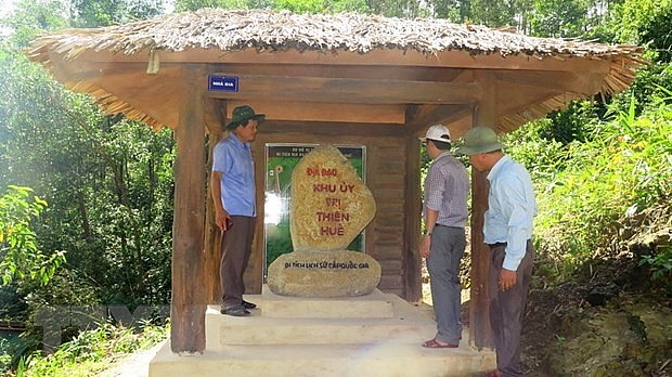 Phát huy giá trị di tích lịch sử Địa đạo Khu ủy Trị Thiên Huế | Văn hóa | Vietnam+ (VietnamPlus)