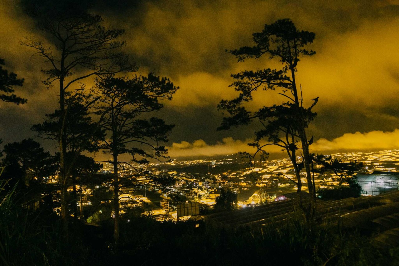 Da Lat at night Photo: Bui Huy Tuong/ Facebook Da Lat at night Photo: Bui Huy Tuong/ Facebook