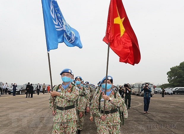 Vietnam’s participation in the UN peacekeeping operations has come from its sense of responsibility. Photo: VNA Vietnam’s participation in the UN peacekeeping operations has come from its sense of responsibility. Photo: VNA