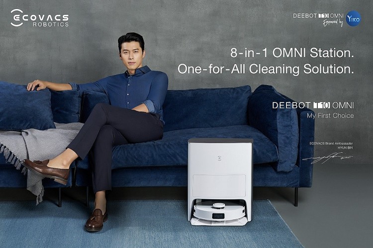 Đốc sạc hút rác tự động OMNI ECOVACS ROBOTICS ra mắt Robot lau sàn thông minh tích hợp AI DEEBOT T10 OMNI với đốc sạc OMNI 8 trong 1