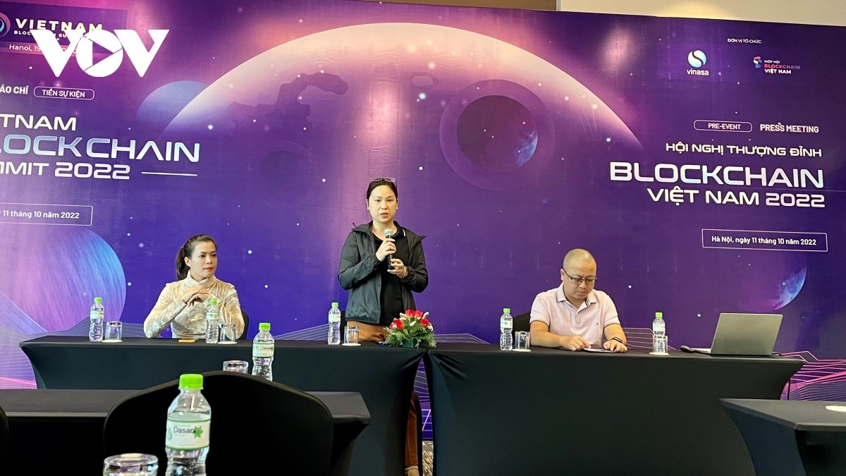 Buổi công bố thông tin chính thức về Hội nghị thượng đỉnh Blockchain Việt Nam 2022 diễn ra chiều 11/10.