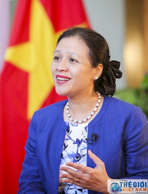 Đại sứ Nguyễn Phương Nga. (Ảnh: Nguyễn Hồng) Đại sứ Nguyễn Phương Nga. (Ảnh: Nguyễn Hồng)