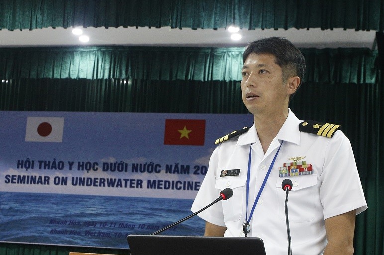 Hải quân Việt Nam - Nhật Bản hội thảo y học dưới nước Hải quân Việt Nam - Nhật Bản hội thảo y học dưới nước