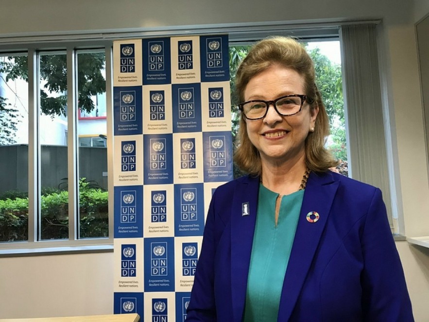 Caitlin Wiesen, former Resident Representative of the United Nations Development Program (UNDP) in Vietnam