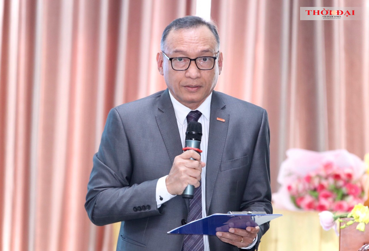 Ông Doseba Tua Sinay - Trưởng Văn phòng đại diện của tổ chức World Vision International (Ảnh: Thu Hà). Ông Doseba Tua Sinay - Trưởng Văn phòng đại diện của tổ chức World Vision International (Ảnh: Thu Hà).