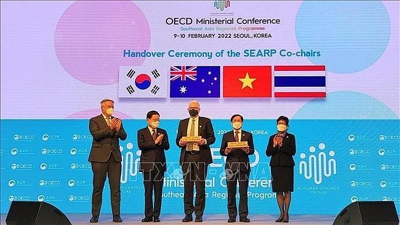 Vietnam and Australia officially took over the role of co-chairs of SEARP for 2022-2025 tenure. Source: VNA Vietnam and Australia officially took over the role of co-chairs of SEARP for 2022-2025 tenure. Source: VNA