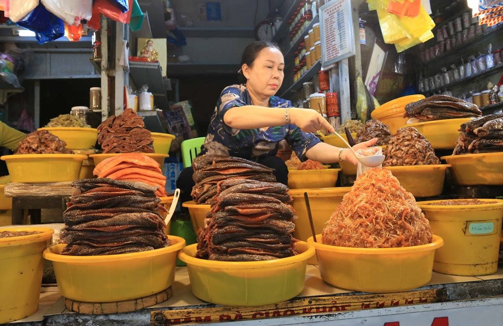 “Thiên đường” mắm Châu Đốc